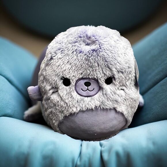 NWT Ellen the Seal FuzzAMallow Squishmalow 11” - Picture 1 of 5